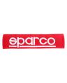 Sparco Seat Belt Covers - Red. 