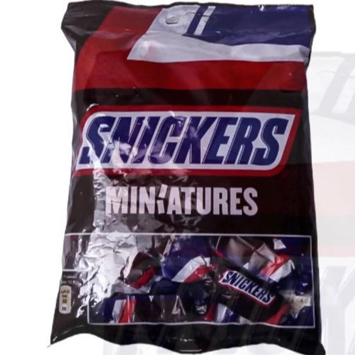 SNICKERS CHOCOLATE MINIATURE 150 GM