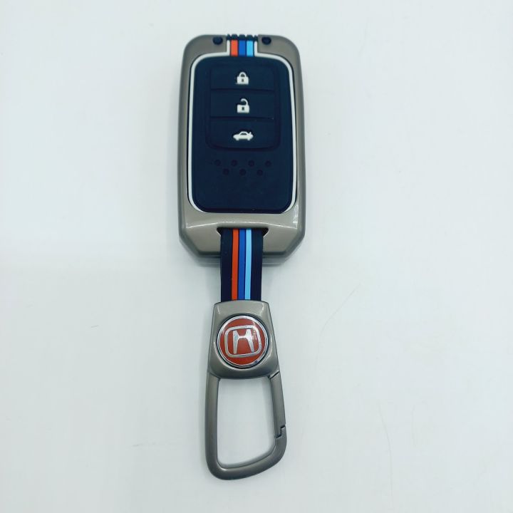 Honda Civic 2016-2021 Key Cover With Metal Shell 3-Button