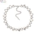 NEW High Quality full crystal necklaces fashion choker design chunky luxury collar crystal statement necklace for women. 