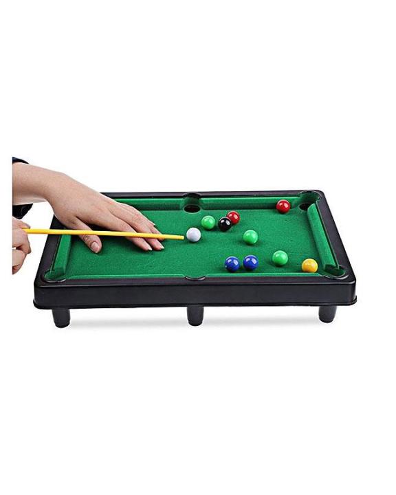 Mini Billiard Ball Snooker Pool Table Top Game Set