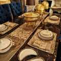 Dining Table Runner, Cutlery & Placemats Sets for 6,8,10, person Embroidered. 