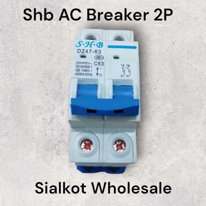 SHB AC Circuit Breaker 2 Pole
