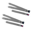 Car Seat Belts Set - Universal 2 Pics Grey Color Front Seats Belts. 