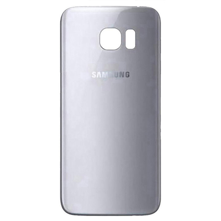 Samsung Galaxy S7 Edge Back Body Casing Housing Replacement with Battery Back Door Included For S7 Edge - Silver - Best Material