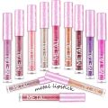 Glitter Metallic Liquid Lipstick Waterproof Shiny Shimmer Metal Lip Gloss Tint Non-Stick Lipgloss / Hot Sale. 