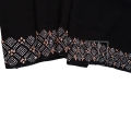 Stoler scarf black stoller scarf hijab chifdon Black stole. 
