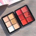 Carla Secret 12-Color Palette - High-Quality Contour & Concealer Blush Set, Creamy Texture, Makeup Palette. 