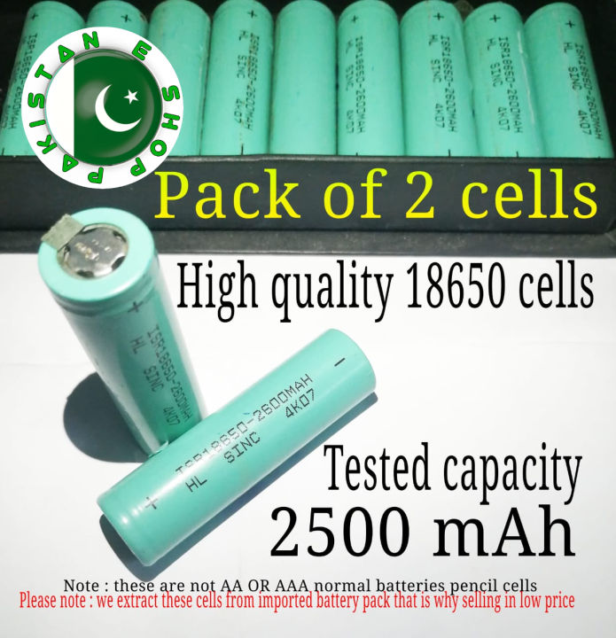 18650%202500mAh%20lithium%20ion%20cell%2018650%20battery%20cell%20recycled%20ICR%2018650%20battery%20cell%20%203.7%20volt%20to%204.2%20volt%20rechargeable%20battery%20tested%20capacity%20high%20draining%204c%20battery%2018650%20cell%20price%20in%20pakistan%2018650%20battery%20price%20in%20pakistan%20Pakistan%20E%20shop%20-%20Image%202