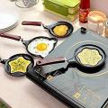 Creative Mini Nonstick Egg Frying Pan Different Shapes Heart Flower Star Fruit Shaped Egg Molds Mini Frying Pans. 