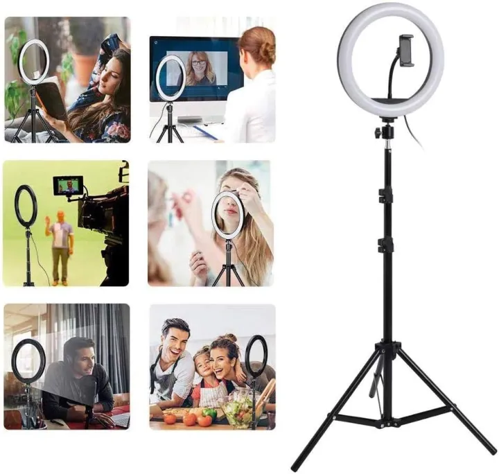 26cm%20LED%20Ring%20Light%20with%207%20Ft.%20Tripod%20Stand%20&%20Phone%20Holder%20and%203%20Dimmable%20Shades%20Of%20Colors%20for%20Studio%20Photography,%20Video%20Calls,%20Vlogging,%20Live%20Streaming%20and%20Makeup%20-%20Image%207