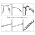 FONEX Titanium Glasses for Men Square Eyewear New Male Full Optical Tiktok Teenager Korean Style Eyeglasses Frames Singapore Branded F85641. 