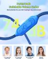 DOQAUS Kids Headphones Wired Toddler Headphones with Microphone, Foldable On Ear Headphones, 74/85/94dB Volume-Limiting, 3.5mm Jack, Safe & Comfortable for Learning & Entertainment. 
