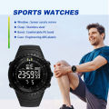 Military Men's Digital Sports Watch For Men Boys Waterproof with LED Back light Digital Watch for Men. 