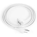 Apple Power Adapter Extension Cable (for MacsBook Pro, MacsBook, MacsBook Air)- White. 