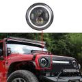 JEEP Round Light 7 inch Full DRL Single Piece. 