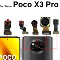Front Rear Camera For Xiaomi Poco X3 Pro X3 NFC Main Back Front Samll Facing Camera Flex Cable Parts. 