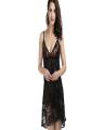 Black Net Nighty For Women. 