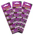 10pcs TIANQIU LR920H 371A Alkaline 1.5V Battery Coin Button Cell SR69, SR920SW, SR920, SR921, SR69, 370, LR69, LR921, AG6, LR920 Cell for Wrist Watches Toys Remote. 