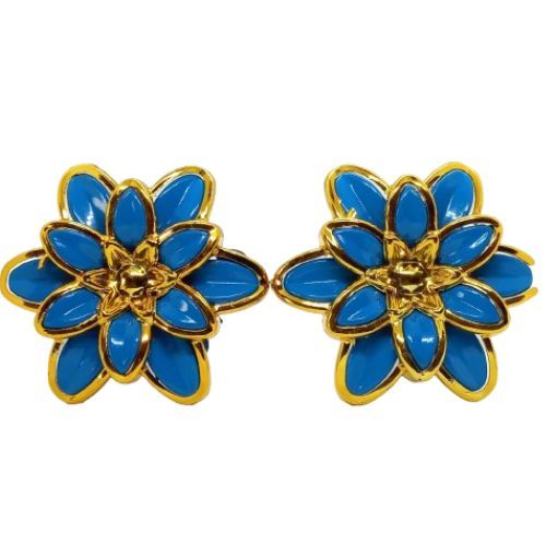 Decorative%20Curtain%20Rod%20End%20Stoppers%20Flower%20Design,%20Pack%20of%202%20or%204%20Stylish%20Finials%20for%20Drapes%20-%20Image%202