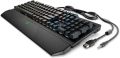 HP Pavilion Gaming Wired Mechanical Keyboard 800 with 4-Zone Backlit LED, Anti-Ghosting N-Key Rollover, Audio Control, and Red Mechanical Switches, (5JS06AA). 