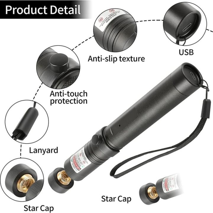USB%20Laser%20Pointer%20Pen%20Handheld%20Rechargeable%20Adjustable%20Focus%20with%20USB%20Cable%20-%20Image%202