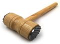 Meat Tenderizer Mallet - Chicken Pounder for Tenderizing Steak Beef - Wooden Handle Mallet Hammer - Easy Use & Light Kitchen Tools. 