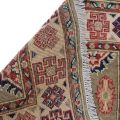 Traditional Rug Handmade Rug 2' 6 x 3' 8 ft Brown Medallion Carpet Rug Small Kaleen -G25370. 