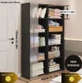 2X6 Layers Double row books rack shelfs for storage of books, Toys, Medicine, clothes etc. multipurpose. 