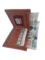 WALLET FOR MEN / GENTS / BOYS BOVIS LEATHER IMPORTED BROWN BEST QUALITY QWIS-956-19 QUALITY WEB STORE. 