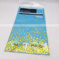 BLUE GOLDEN POLKA DOT TABLE COVER ( 137 CM X 183 CM ). 