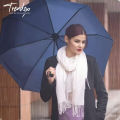 TRENDZIO Outdoor Travel Umbrella Automatic Open Close Water Repellent Fabric Folding Umbrella for Men Women. 