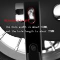 HUWAY training wheels flash mute wheel bicycle stabiliser mounted Kit compatible for bikes of 12 14 16 18 20 Inch. 