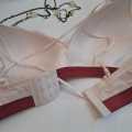 Comfortable double straps back cross Bra for girls 32 and 34 size available. 