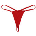 y Women Micro Thong Swimsuit Bikini Set Mini  Top Bathing Suit Cute Red. 