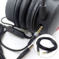 Audio Cable Replacement Headset AUX Cord With Volume Control For Kingston Alpha. 
