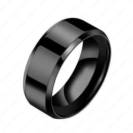 PURE%20BLACK%20TITANIUM%20RING%20FOR%20MEN%20AND%20WWOMEN%20NEVER%20SHADED%20-%20Image%203
