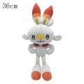 New Pokémon and Shield Cinderace Plush Toys Scorbunny Evolution Raboot Stuffed Doll Kawaii Rabbit Christmas Gift for Kids. 