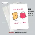 Birthday Card for Best Friend Gift Card Customize. 