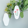 24 Pack Motel Hotel Keychain Blank Vintage Motel Key Tag Hotel Keychain Blanks for Vinyl Projects Sublimation Decoration. 