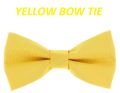 YELLOW BOW TIE. 