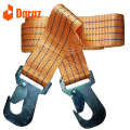 Imported Quality Emergency Car towing rope belt Car Tow Strap Heavy-Duty Tow Recovery Rope, Tow Belt, Rope with Steel Hooks for Cars. 
