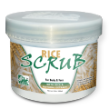 Rice Face Scrub Suitable for All Types Skin suitable for both Men & Women | Organic Rice Scrubs Deep Hydration. 