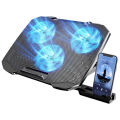 F2 PLUS COOLCOLD GAMING COOLER 3 BIG FANS COOLING PAD. 