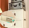 3 Layer Folding Storage Wardrobe ABS Plastic With Wheels. 
