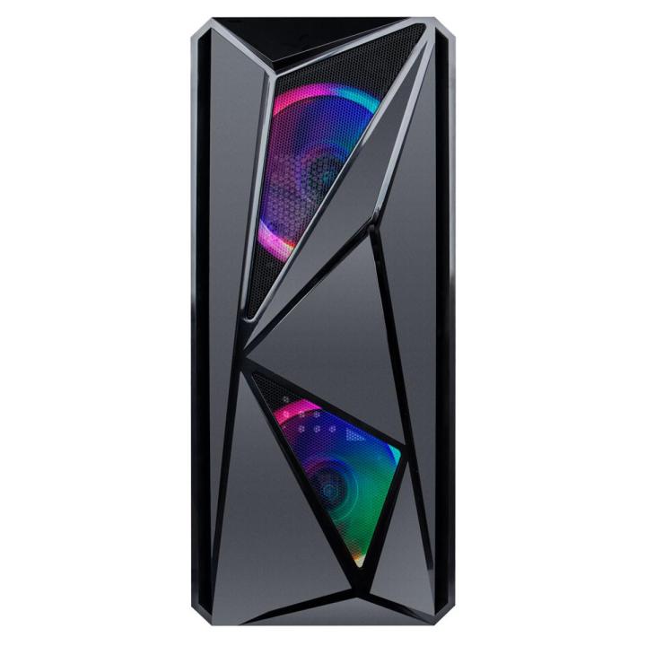 1stPlayer F4 FireRose Series ATX Case with 3 Fans (Non RGB)