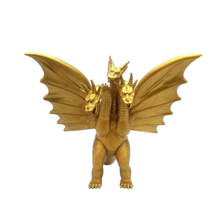 Monster Ghidorah 3 Head Golden Dragon 7" Action Figure Godzilla Movie King