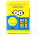 Electronic Piggy Bank, Mini ATM Password Money Bank Cash Coins Saving Box for Kids, Cartoon Safe Bank Box Perfect Toy Gifts for Boys Girls. 