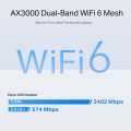 TP-Link Wi-Fi Deco X50 Outdoor ( 1 Pack ) AX3000 Dual Band Whole Home Mesh Wi-Fi 6 System - 18 Months Brand Warranty. 