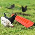 PLASTIC FLIP FLOP POULTARY FEEDER BIRDS FEEDING TRAY. 